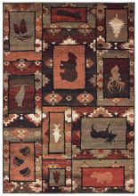 Oriental Weavers WOODLANDS Power-Loomed Polypropylene WOODL-9601D